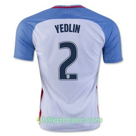 Billige Fotballdrakter USA YEDLIN Hjemmedraktsett 2016/17 Kortermet