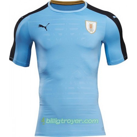 Billige Fotballdrakter Uruguay Hjemmedraktsett 2016/17 Kortermet