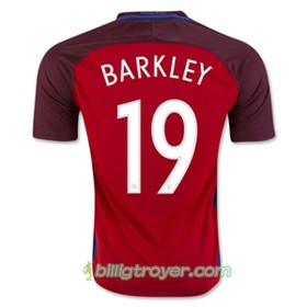 Billige Fotballdrakter England BARKLEY Bortedraktsett 2016/17 Kortermet