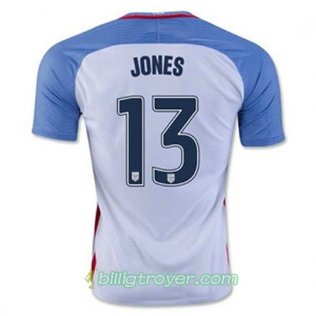 Billige Fotballdrakter USA JONES Hjemmedraktsett 2016/17 Kortermet
