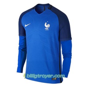 Billige Fotballdrakter Frankrike Hjemmedraktsett Euro 2016 Langermet