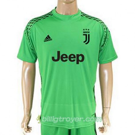 Billige Fotballdrakter Juventus Keeper Grün drakt 2017/18 Kortermet