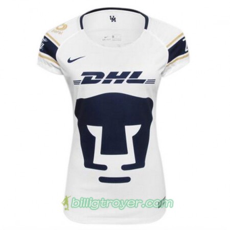 Billige Fotballdrakter Pumas UNAM Dame Hjemmedraktsett 2017/18 Kortermet