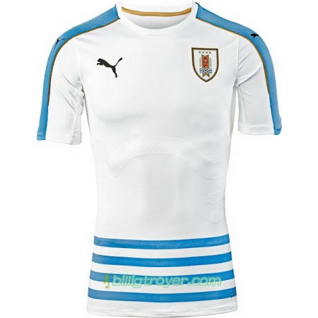 Billige Fotballdrakter Uruguay Bortedraktsett 2016/17 Kortermet