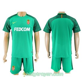 Billige Fotballdrakter AS Monaco Keeper drakt 2017/18 Kortermet
