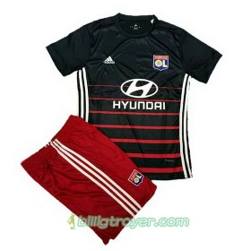 Billige Fotballdrakter Olympique Lyonnais Barn Bortedraktsett 2017/18 Kortermet