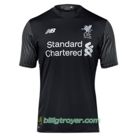 Billige Fotballdrakter Liverpool Keeper Bortedraktsett 2017/18 Kortermet