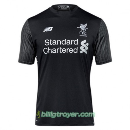 Billige Fotballdrakter Liverpool Keeper Bortedraktsett 2017/18 Kortermet