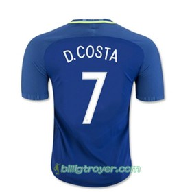 Billige Fotballdrakter Brasil D COSTA Bortedraktsett 2016/17 Kortermet