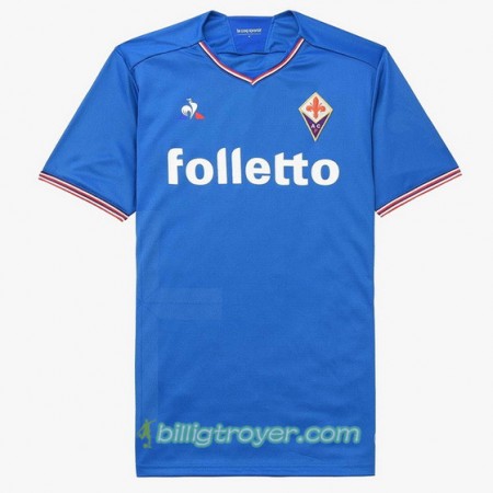 Billige Fotballdrakter ACF Fiorentina Bortedraktsett bleu 2017/18 Kortermet