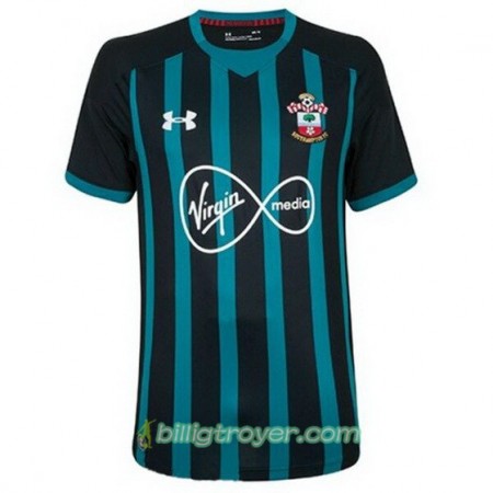 Billige Fotballdrakter Southampton Bortedraktsett 2017/18 Kortermet