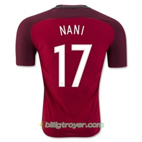 Billige Fotballdrakter Portugal NANI Hjemmedraktsett Euro 2016