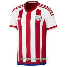 Billige Fotballdrakter Paraguay Hjemmedraktsett 2016/17 Kortermet