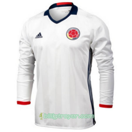 Billige Fotballdrakter Colombia Hjemmedraktsett 2016/17 Langermet