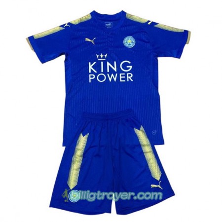 Billige Fotballdrakter Leicester City Barn Hjemmedraktsett 2017/18 Kortermet