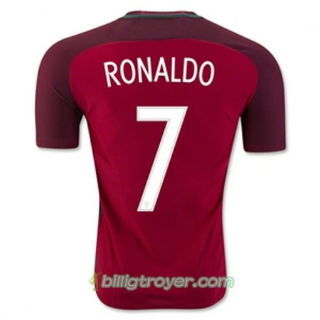 Billige Fotballdrakter Portugal RONALDO Hjemmedraktsett Euro 2016