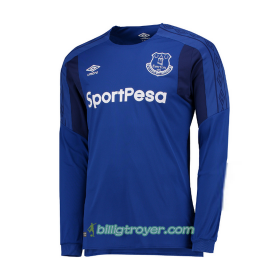 Billige Fotballdrakter Everton Hjemmedraktsett 2017/18 Langermet