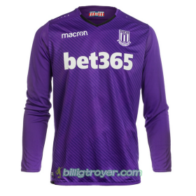 Billige Fotballdrakter Stoke City Keeper Hjemmedraktsett 2017/18 Langermet