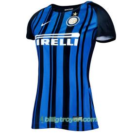 Billige Fotballdrakter Inter Dame Hjemmedraktsett 2017/18 Kortermet
