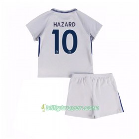 Billige Fotballdrakter Chelsea Eden Hazard 10 Barn Bortedraktsett 2017/18 Kortermet