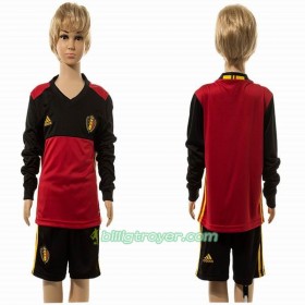 Billige Fotballdrakter Belgia Barn Hjemmedraktsett 2016 Langermet