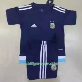 Billige Fotballdrakter Argentina Barn Bortedraktsett 2016 Kortermet