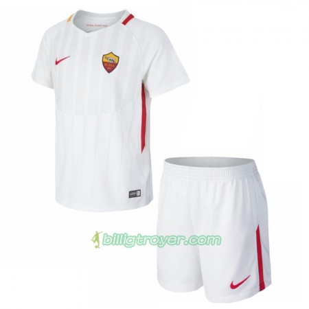 Billige Fotballdrakter AS Roma Barn Bortedraktsett 2017/18 Kortermet