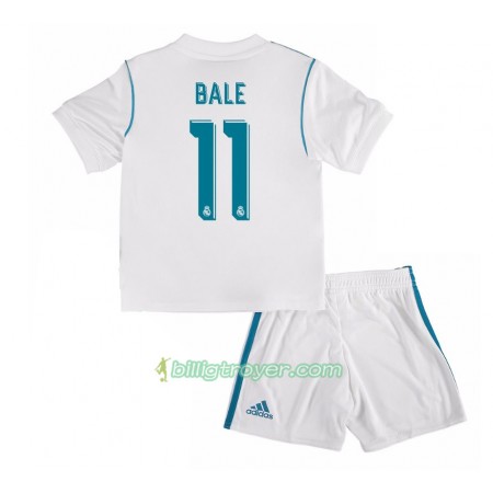 Billige Fotballdrakter Real Madrid Gareth Bale 11 Barn Hjemmedraktsett 2017/18 Kortermet