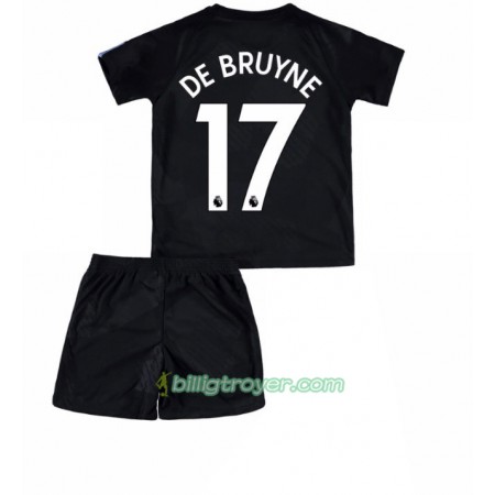 Billige Fotballdrakter Manchester City Kevin De Bruyne 17 Barn Tredjedraktsett 2017/18 Kortermet