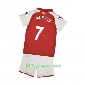 Billige Fotballdrakter Arsenal Alexis Sanchez 7 Barn Hjemmedraktsett 2017/18 Kortermet