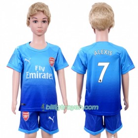 Billige Fotballdrakter Arsenal Alexis Sanchez 7 Barn Bortedraktsett 2017/18 Kortermet