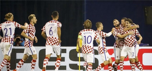 Kroatia 4-1 seier over Hellas hjemme
