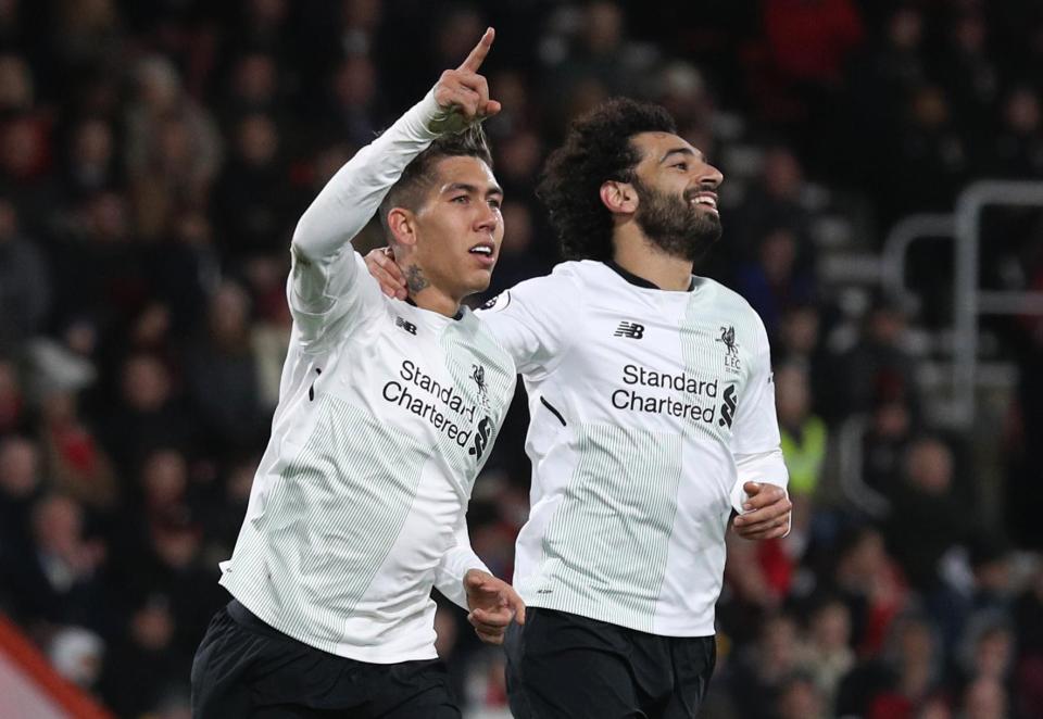 Liverpool vinner 4-0 seier over Bournemouth